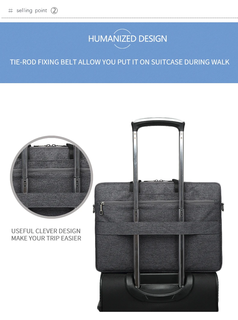 Сумка с логотипом на заказ мужской портфель деловой водонепроницаемая