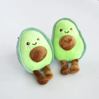 Горячие авокадо плюшевые игрушки каваи милые фрукты мультфильм Lucky Doll мини подвесные игрушки подарки на день рождения