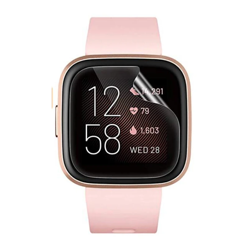 5 шт. мягкая ТПУ Прозрачная защитная пленка Смарт часы защита для Fitbit Versa 2 versa2