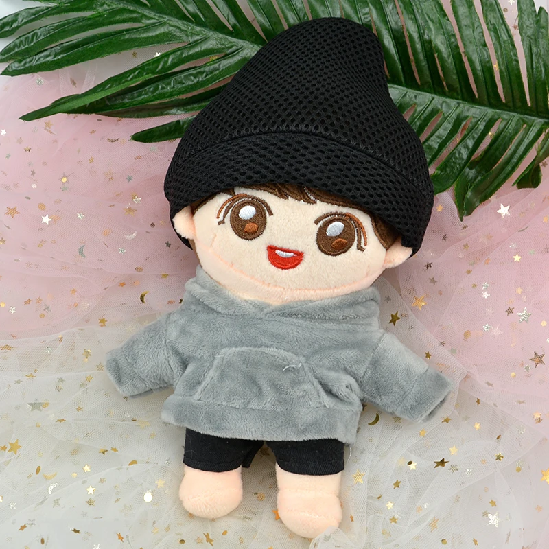 Корейские Плюшевые Куклы Kawaii игрушка мультяшная Мягкая кукла с одеждой PP хлопок