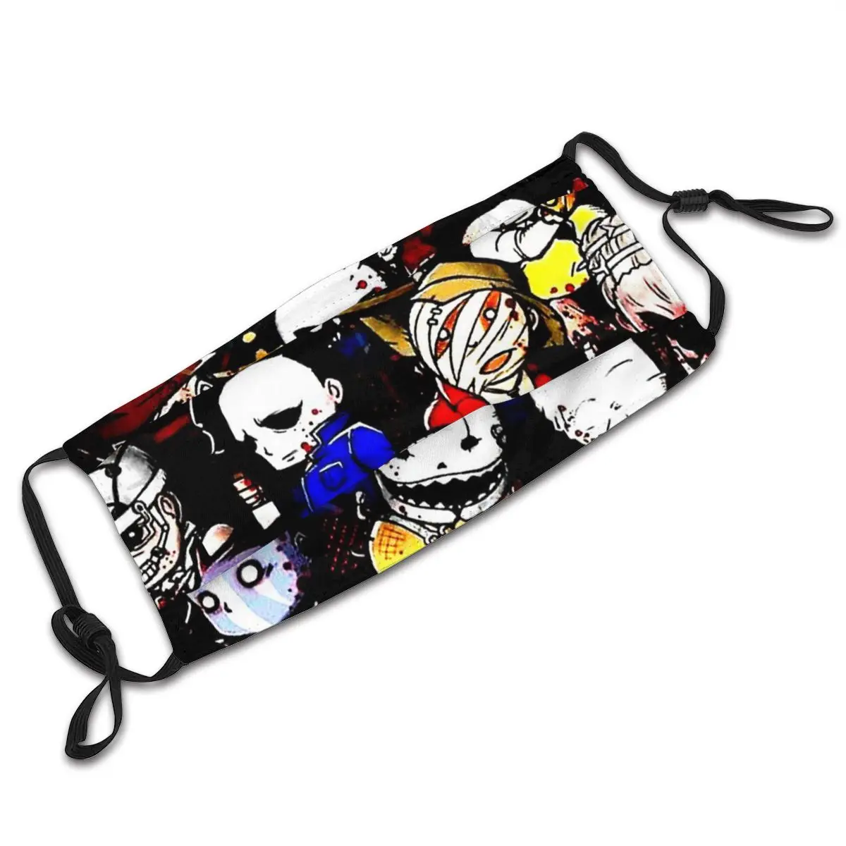 

Dead by Daylight Survival Horror Game Mascarilla Masque Facial Mask Cool Masks Fation Mouth Mask With Filters