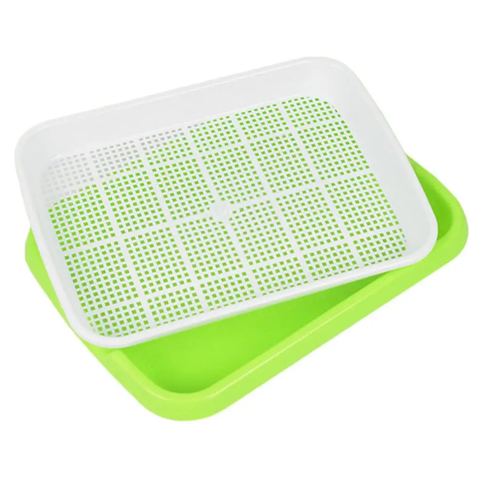 Behogar двойной Слои гидропоники рассада Sprouter лоток питомник растений прорастания