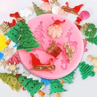 60 dropshippinghome dessert mould environmentally friendly heat resistant silicone christmas tree shaped cake mould