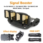 Усилитель сигнала пульта дистанционного управления для DJI MAIVC Mini  2  PRO AIR  Spark антенна дрона усилитель расширитель аксессуаров