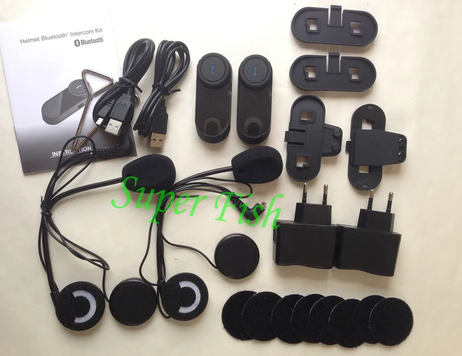 FreedConn Шлем Интерком мотоцикл Bluetooth переговорные гарнитуры Шлем Интерком 800 м колонки с FM радио