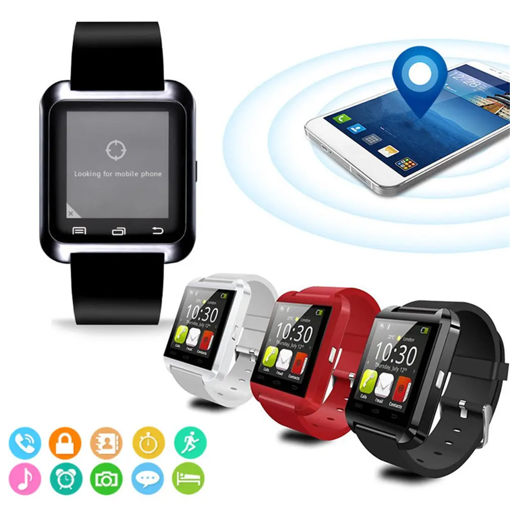 Горячая продажа U8 Смарт-часы Bluetooth умные часы мониторинг здоровья спортивные U80