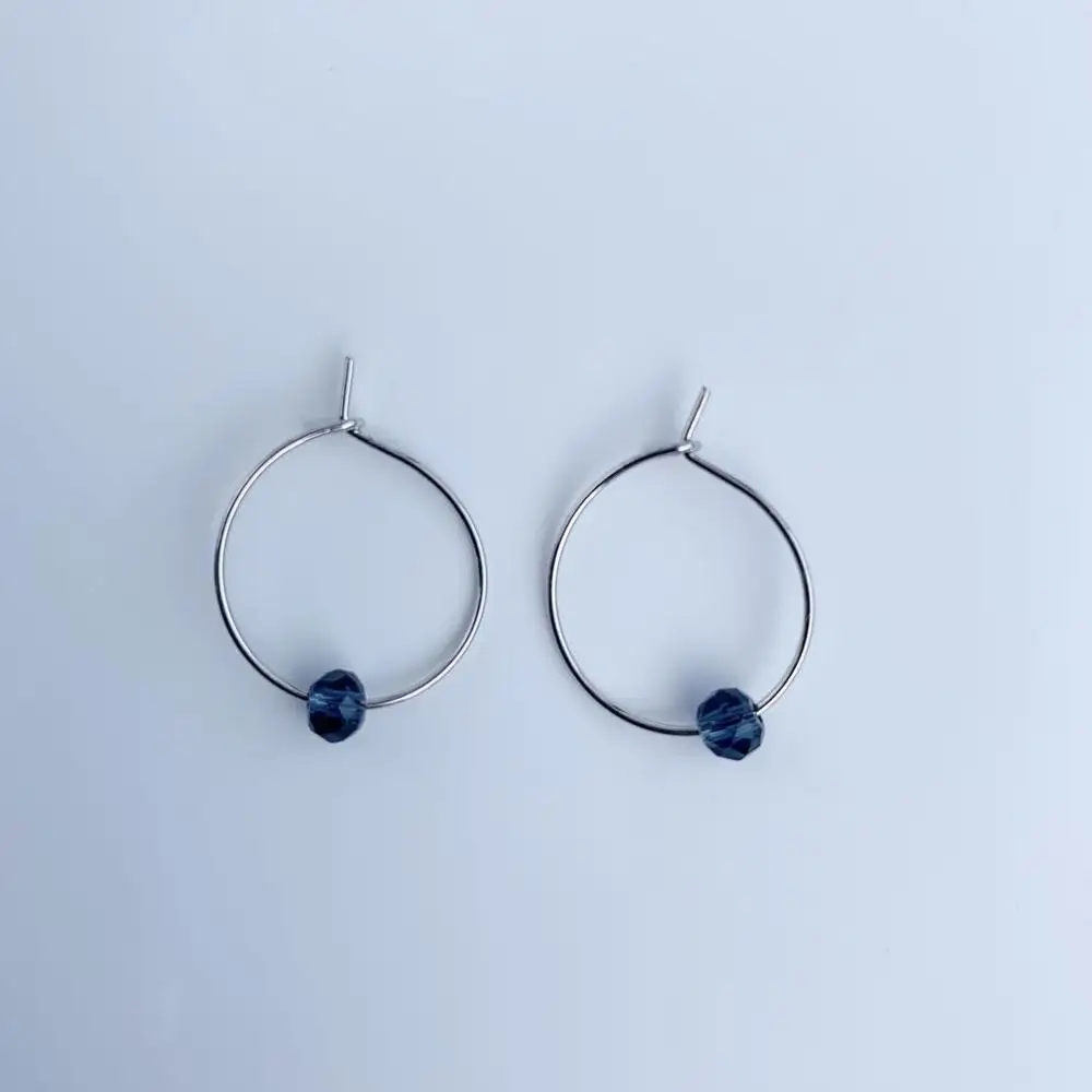 Серьги QIANJIAFU Новинка кольца из белого золота модные ювелирные изделия серьги