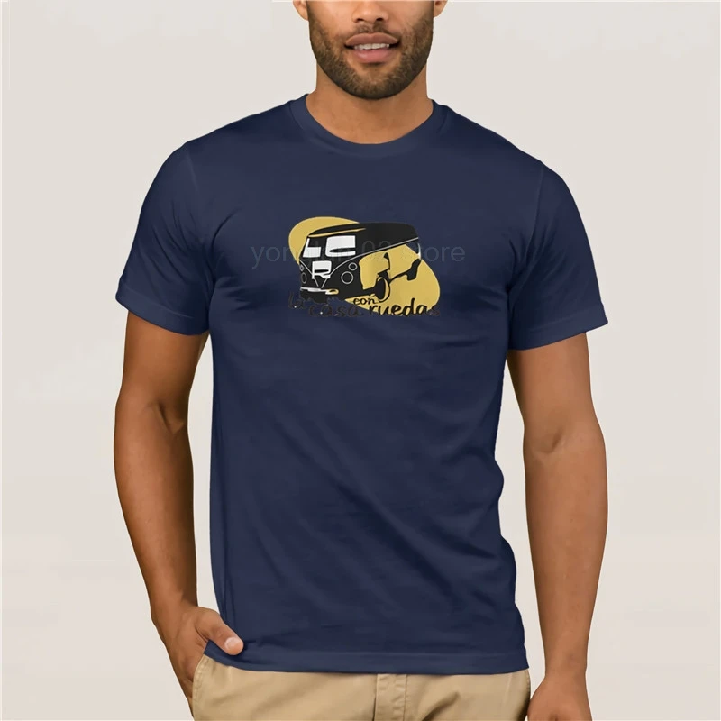 Summer Fashion Street Short Sleeve T-Shirt BASEBALL GUY HOME WITH WHEELS T SHIRT | Мужская одежда