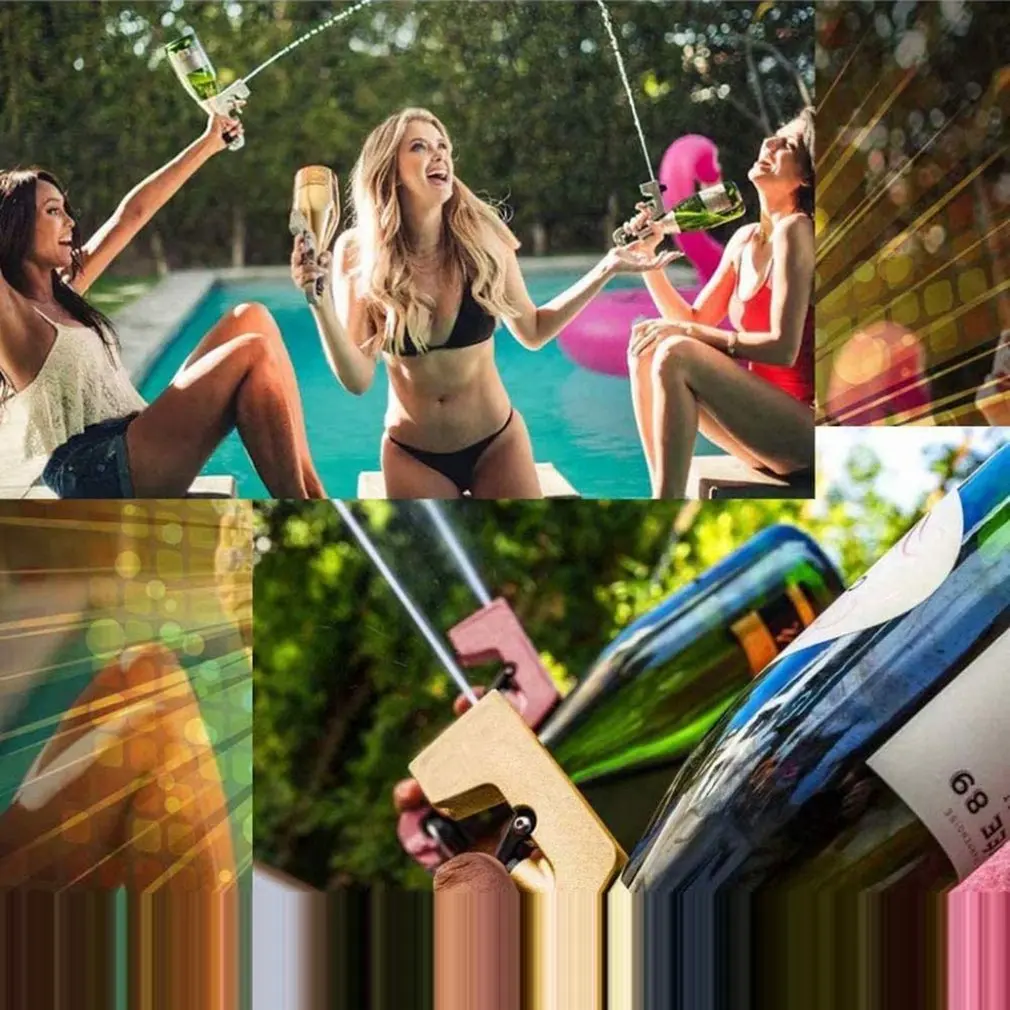 

Industrial And Commercial Supplies Second-Generation Champagne Wine Sprayer Pistol Bottle Durable Sprayer
