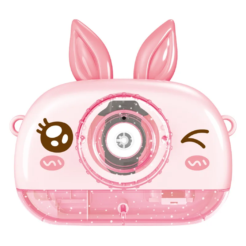 Милый мультфильм поросенок камера пузырчатая машина детские игрушки девочка