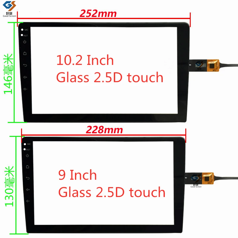Новый Автомобильный сенсорный экран GPS для TEYES CC2 CC2L автомагнитола 2 din