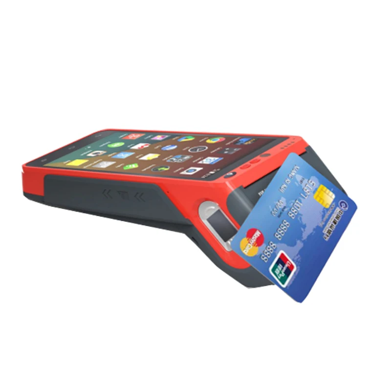 Портативный терминал Android Pos System с 5 "сенсорным экраном 4G WIFI NFC Встроенный