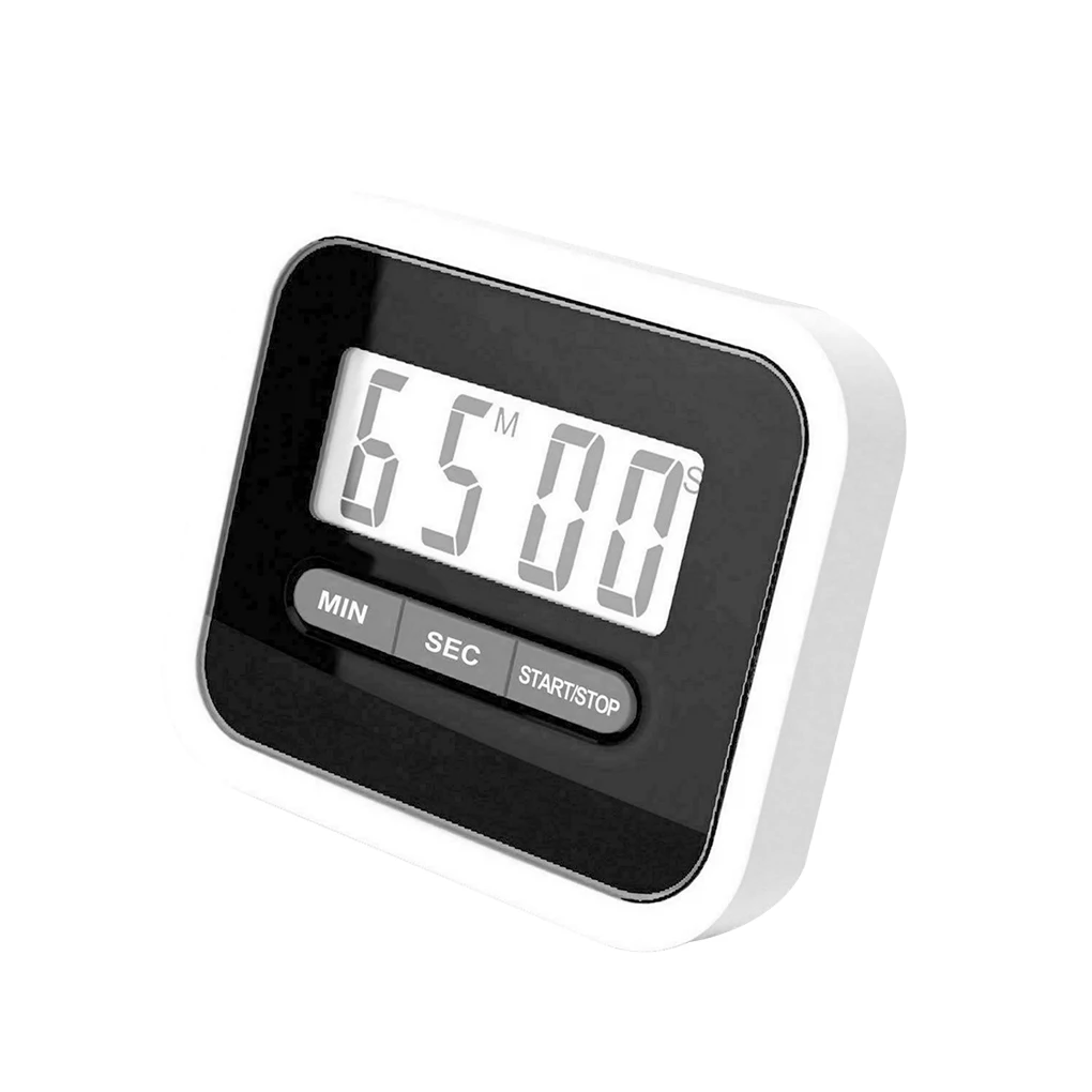 

Кухонный таймер, ЖК-дисплей, обратный отсчет, будильник для приготовления выпечки, цифровой таймер с оповещением от 0 до 99 минут, 59 секунд