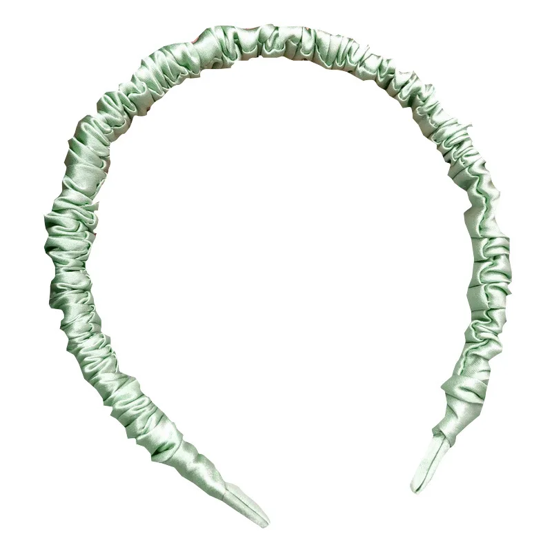 

Free shipping fashion women pure silk headwear girl's headbands lady's hair accessories