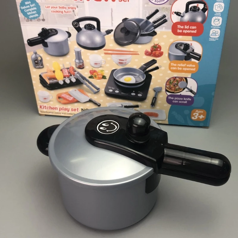 

36 Pcs Simulation Kitchen Utensils Children Kitchenware Toys Set Food Cookware