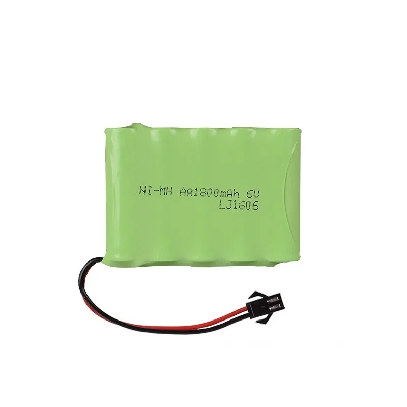 6v 1800mah аккумуляторная батарея + зарядное устройство для Rc игрушки автомобили Танк