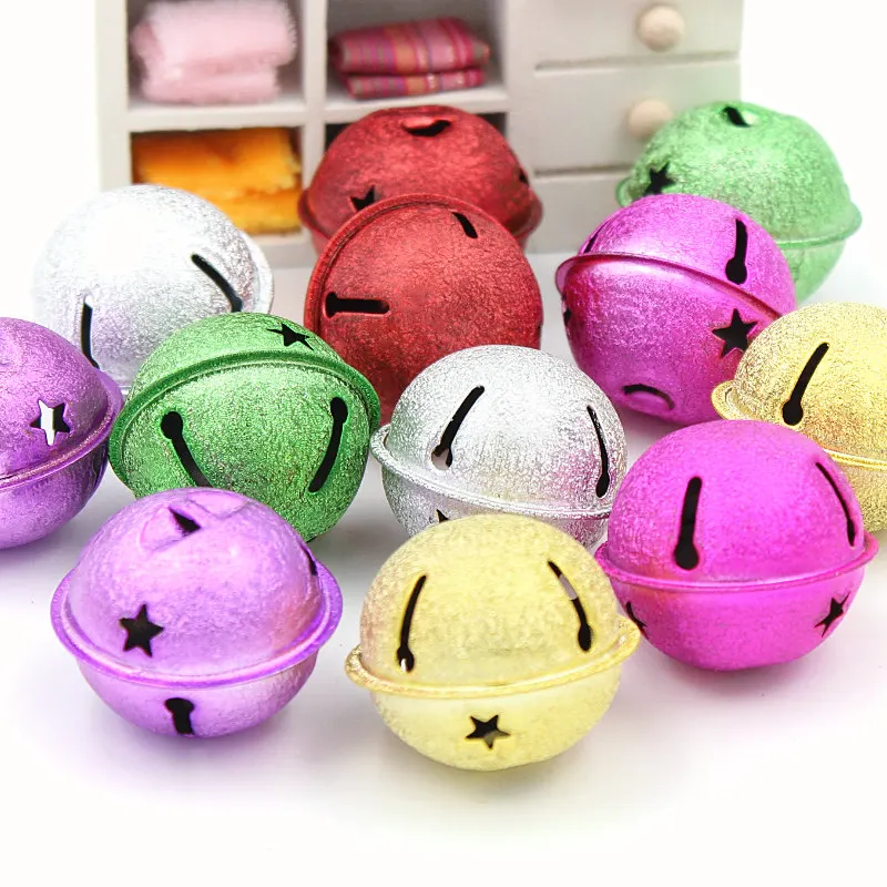 7 шт. вечерние металлические колокольчики для рождественской елки украшения