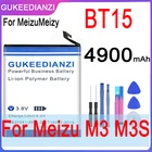 4900 мАч новый аккумулятор большой мощности для Meizu M3 M3S  M3S мини Y685Q M688Q M688C M688M M688U Мобильный телефон батарея BT15 BT68
