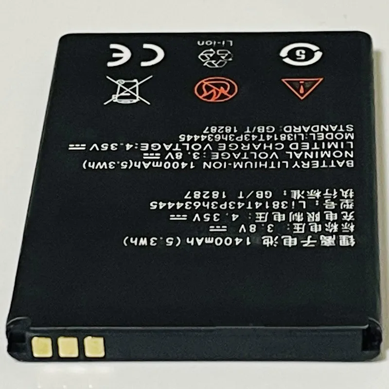 Аккумулятор 3 8 в 1400 мАч Li3814T43P3h634445 для ZTE Blade L110 A110|Аккумуляторы мобильных