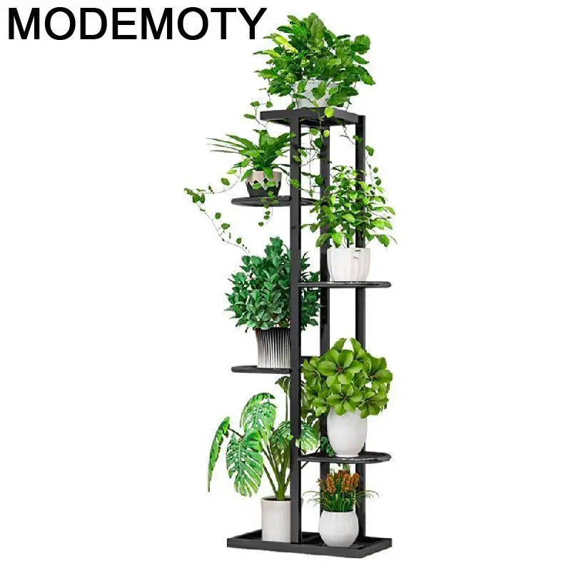 

Varanda Etagere Plante Indoor Pot Estanteria Jardin Terraza Suporte Flores Balcony Plant Rack Dekoration Shelf Flower Stand