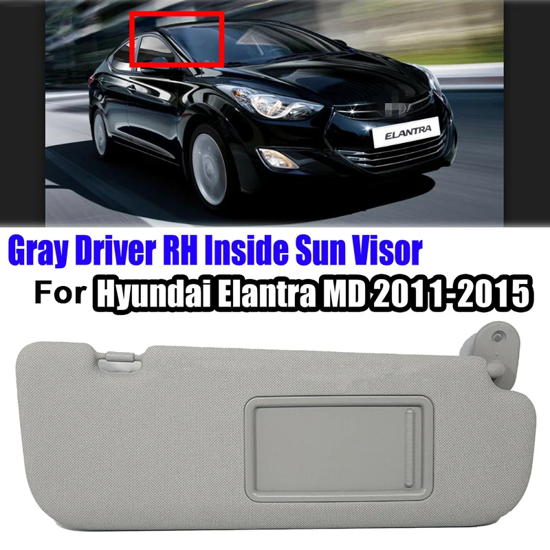 Внутренний солнцезащитный козырек для автомобиля пассажира с правой стороны