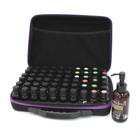 60 slots essential oil storage bag 10ml 15ml for doterra travel portable bottle carry holder perfume cosmetic bottle storage bag