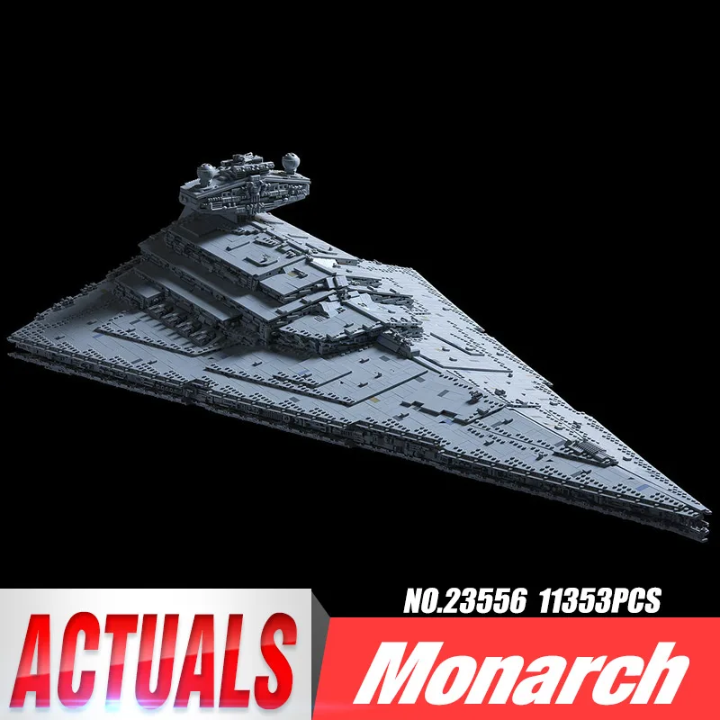 DHL 05027, Звездные игрушки, войны, MOC-23556, имперская звезда, комплект эсминца 75292, детские рождественские игрушки, подарки, строительные блоки, наборы кирпичей