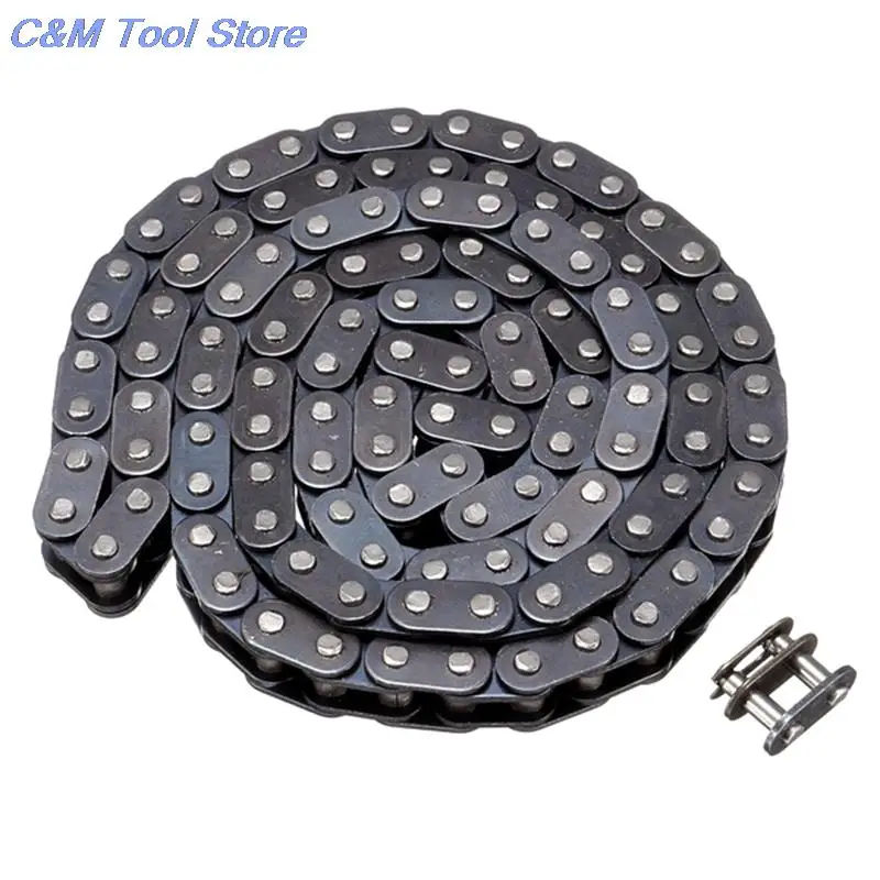 Цепь T8F с дополнительным мастер-звеном для двигателя объемом 26CC, 29cc, 30.5cc для квадроцикла ATV Quad Go Kart Dirt Pocket Mini Motor Bike Motorcycle секция 116.