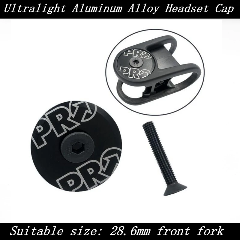 

PRO Bike Bowl Cover Road Mtb Bicycle Stem Top Caps Aluminum Alloy Top caps for 28.6mm Fork Tube Headset Cap