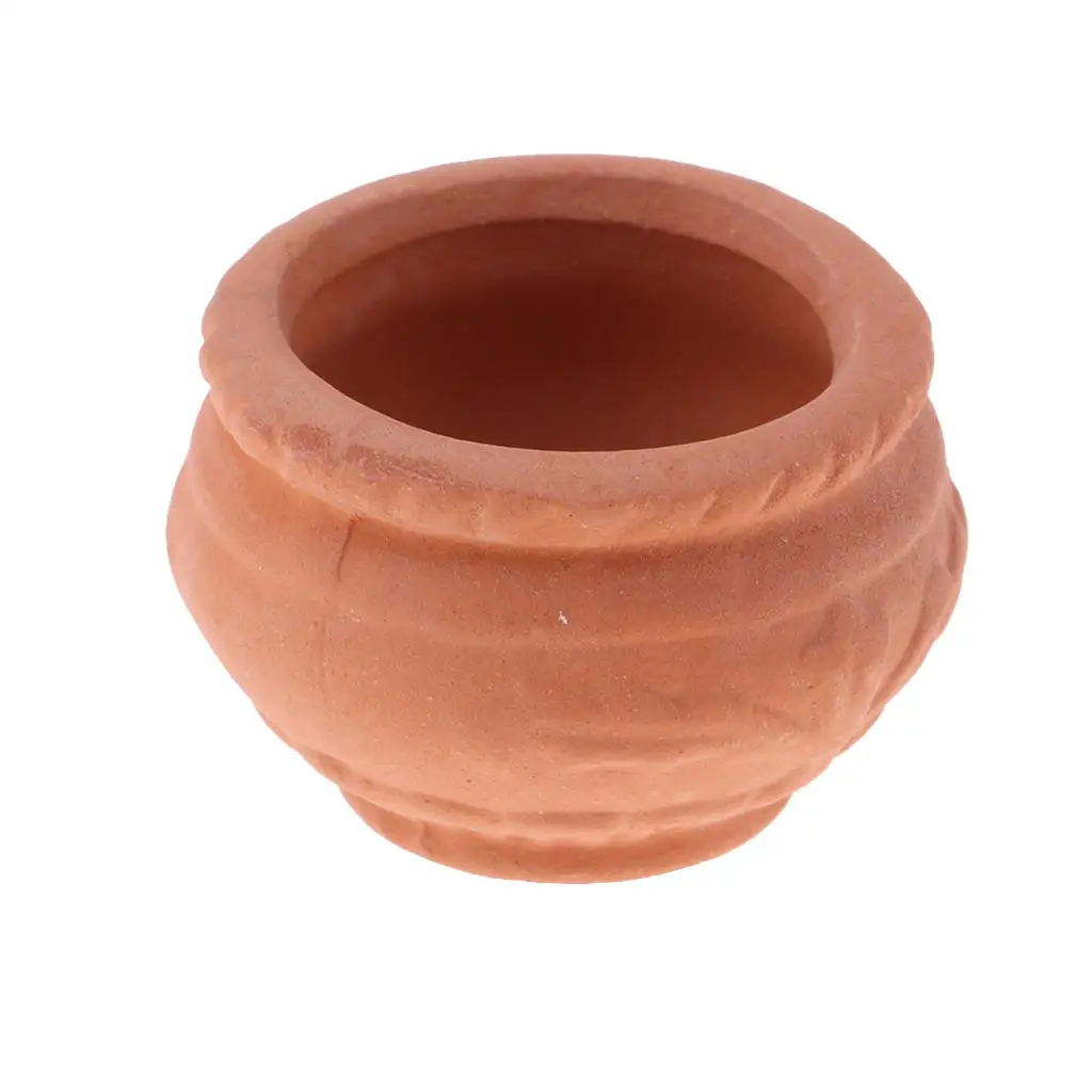 

DIY Doll миниатюрный дом 1:12 аксессуары, Мини цветочный горшок, сказочное украшение сада