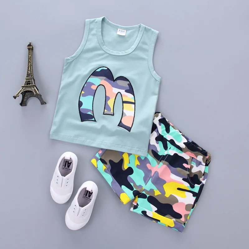 Disney/Детская летняя одежда Хлопковая с короткими рукавами для мальчиков