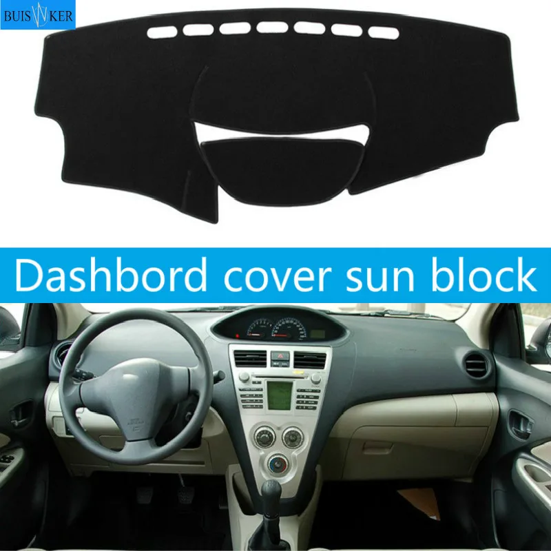 

Для Toyota Vios 2009 2010 2011 2012 2013 Автомобильная Внутренняя крышка приборной панели приборная панель коврик солнцезащитный козырек крышка приборной...