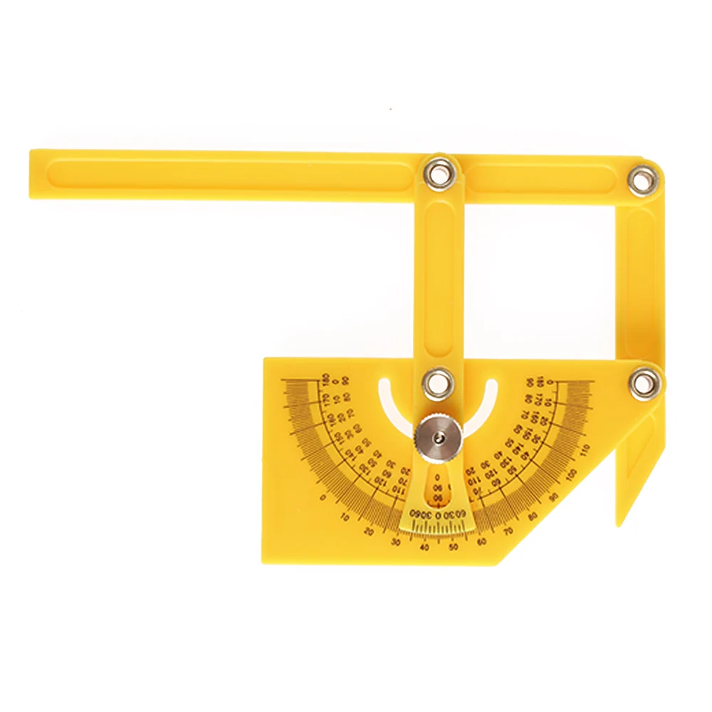 1 шт. новый полезный пластиковый Гониометр Угол Finder Miter Gauge Arm