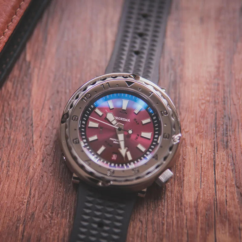 Мужские наручные часы для дайвинга автоматические sport tuna водонепроницаемые