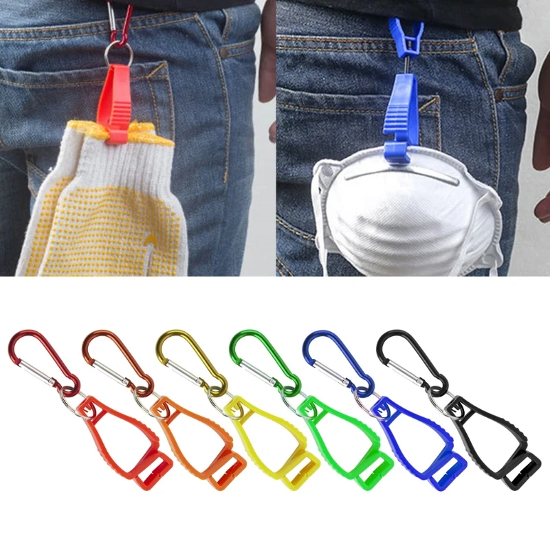 

Multifunctional Fastener Hook Glove Clips Glove Belt Holder Used for Hanging Gloves Masks Towels and Sports Kettles