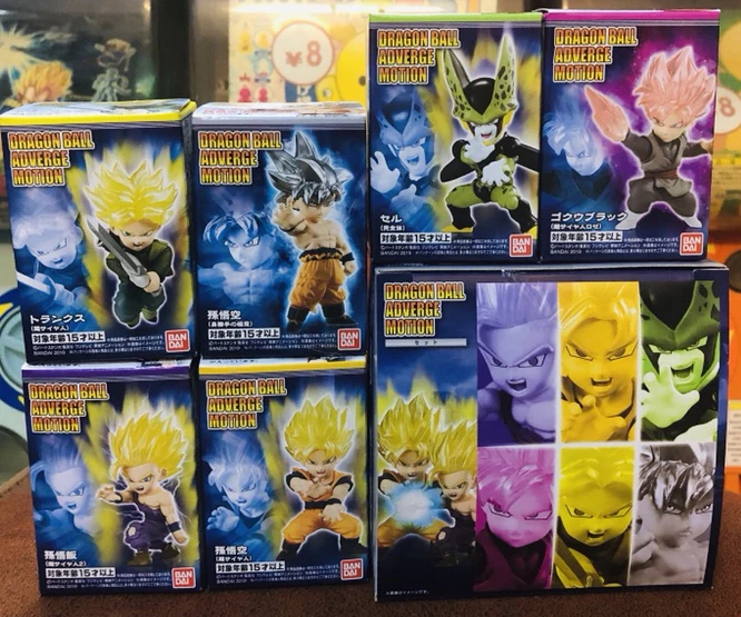 "Dragon Ball Super" оригинальная Коллекционная Фигурка BANDAI-Broly Raditz Cell Nappa Turles Vegeta Goku Gogeta Piccolo Yamcha