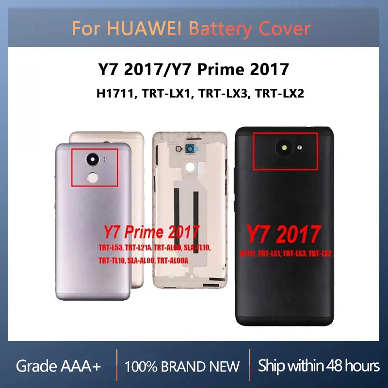 Задняя крышка батарейного отсека для Huawei Y7 Prime 2017 телефон L21A TL10 с запасными