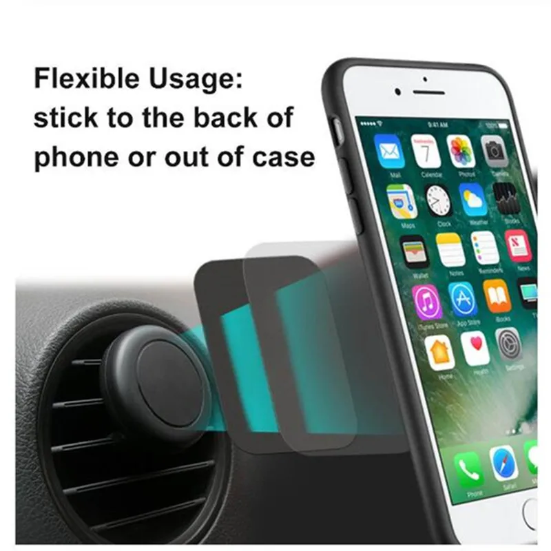 Магнитная металлическая пластина крепление на мобильный телефон магнитная