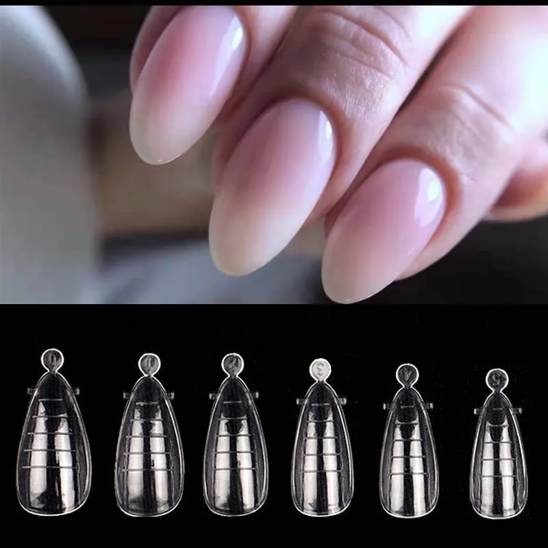 

Nail Forms For Tips Mold Quick Building False Tips Dual Forms Finger Extension Nail Art Builder UV Gel Tools