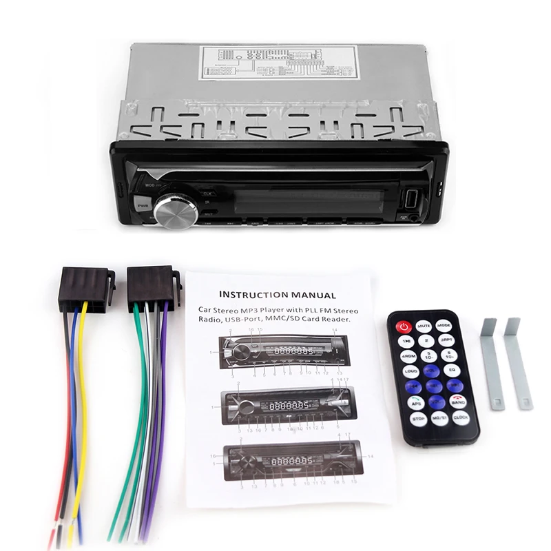 Автомагнитола 1 din автомагнитола стерео плеер цифровой Bluetooth Автомобильный