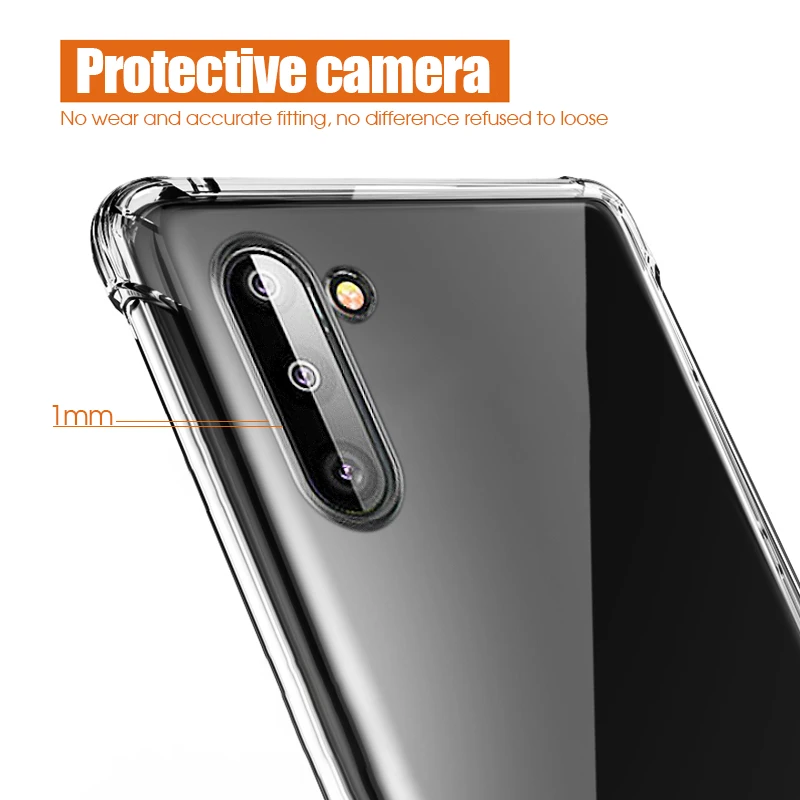 Прозрачный мягкий силиконовый чехол из ТПУ для Samsung Galaxy A71 A51 A90 A80 A70 A30 A50 A40