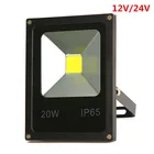 Светодиодный фонарь 24 В, 10 Вт, 30 Вт, 50 Вт, 12 В постоянного тока, светодиодный посветильник светильник, 230 В переменного тока, проектор, отражатель, Ландшафтная лампа, уличсветильник