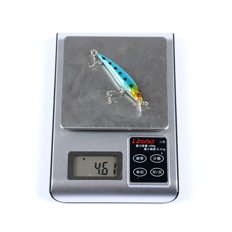 Minnow Тонущая приманка 7 см 4 6 г искусственные жесткие приманки с 8 # крючками 3D Глаза