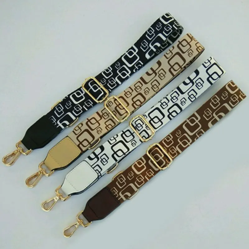 

Popular Stylish Bag accessories Fashion Geometric Patterns Wide Bags Straps Adjustable Replacement Wide Shoulder Straps