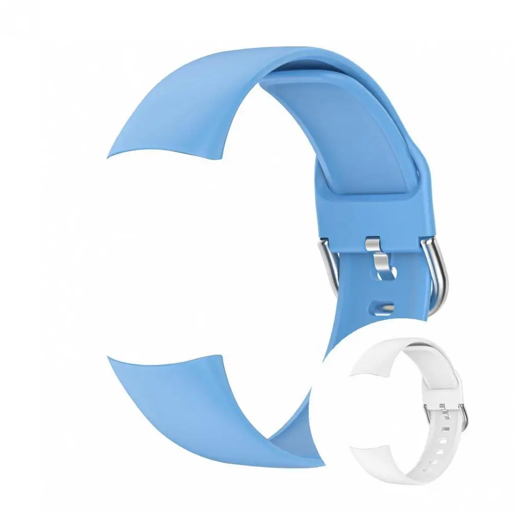 

Watch Band Eco-friendly Watch Strap Solid Color Wear-resistant Premium Smart Watch Wrist Strap Replacement