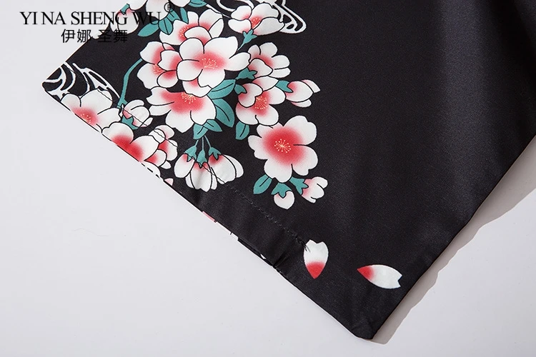 

Koi Cherry Blossoms Japanese Style Samurai Kimono Haori Men Women Cardigan Traditional Japanese Streetwear Clothing Printed Coat