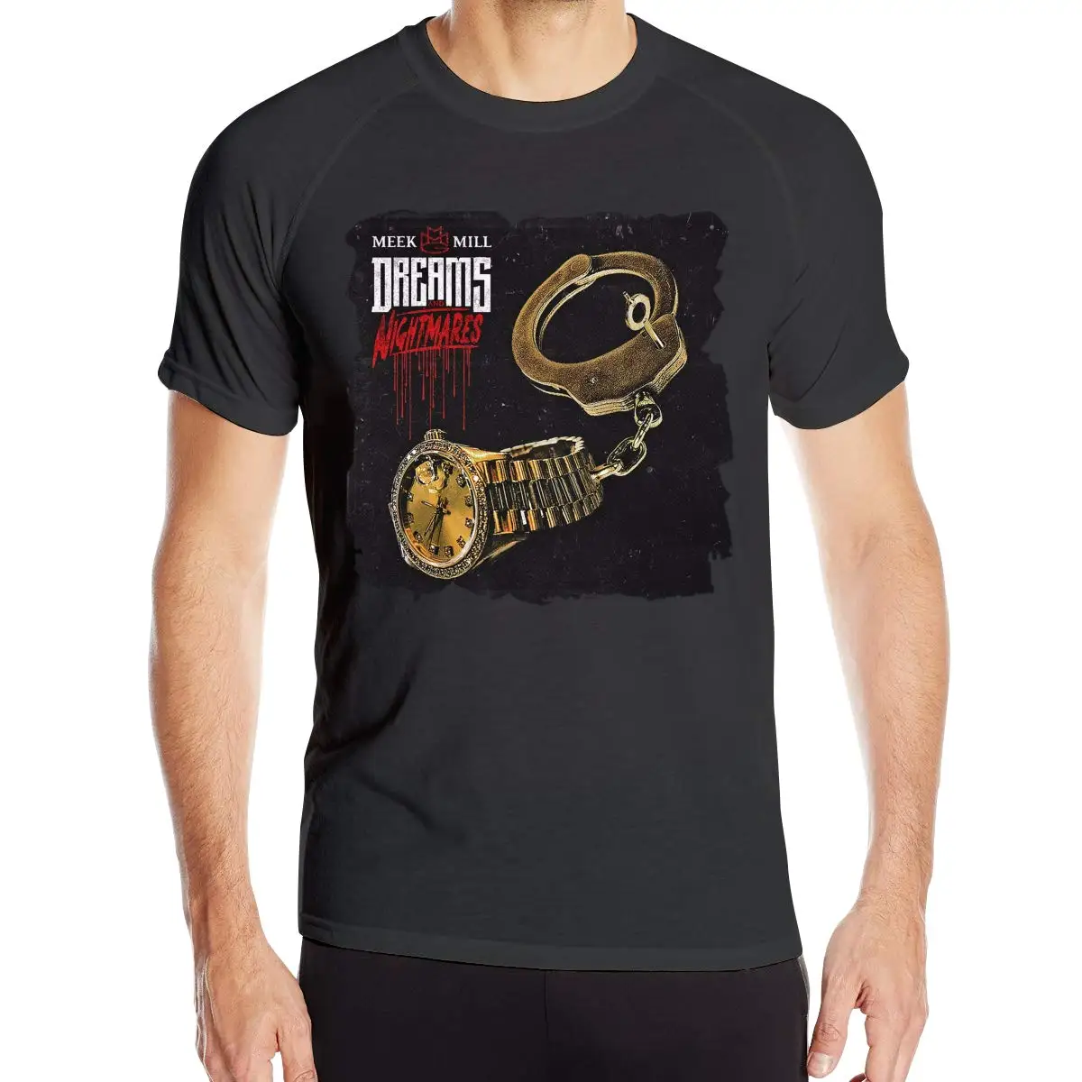 

MonicaRDalton Meek Mill Dreams & Nightmares Man's Fitness Short Sleeve T Shirts