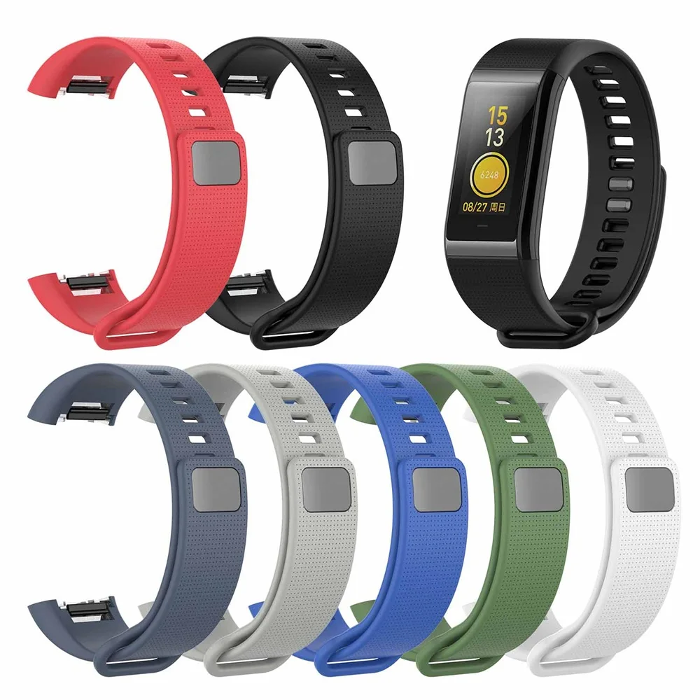 Мягкий силиконовый ремешок для часов Huami Amazfit Cor A1702 сменный удобный цветной
