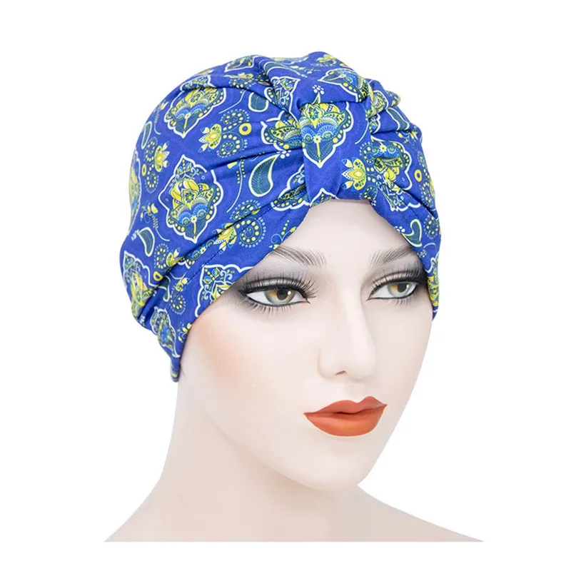 Стиль кантри Женский дневной свет Арабский мусульманский тюрбан африканская