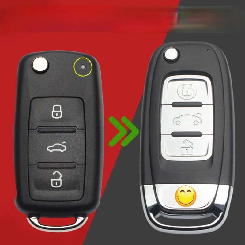 

For the Key Modification of Volkswagen Langyi Passat Tiguan Bora Langhang Langjing Shangku Suteng Remote Control Car